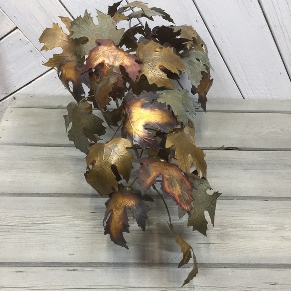 Vintage Metal and Stone Tree Signed - Picture 4 of 7